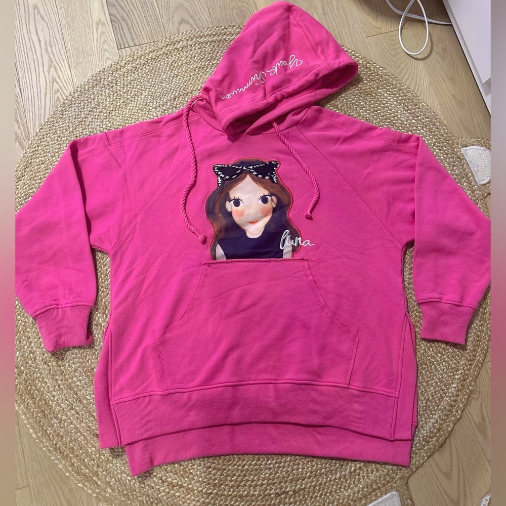 Pink Graphic Hoodie